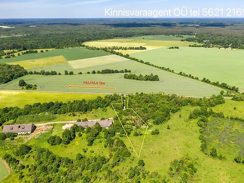 Saaremaa vald Valjala-Kogula, 1 korrust, 410 m²