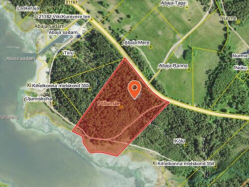 Saaremaa vald Abaja, 4.43 ha