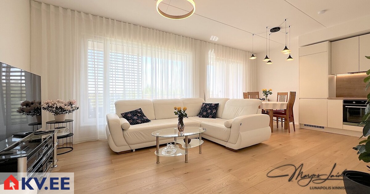 apartment for sale, 3 rooms Mesiheina tee 6, Papsaare, Audru, Pärnu