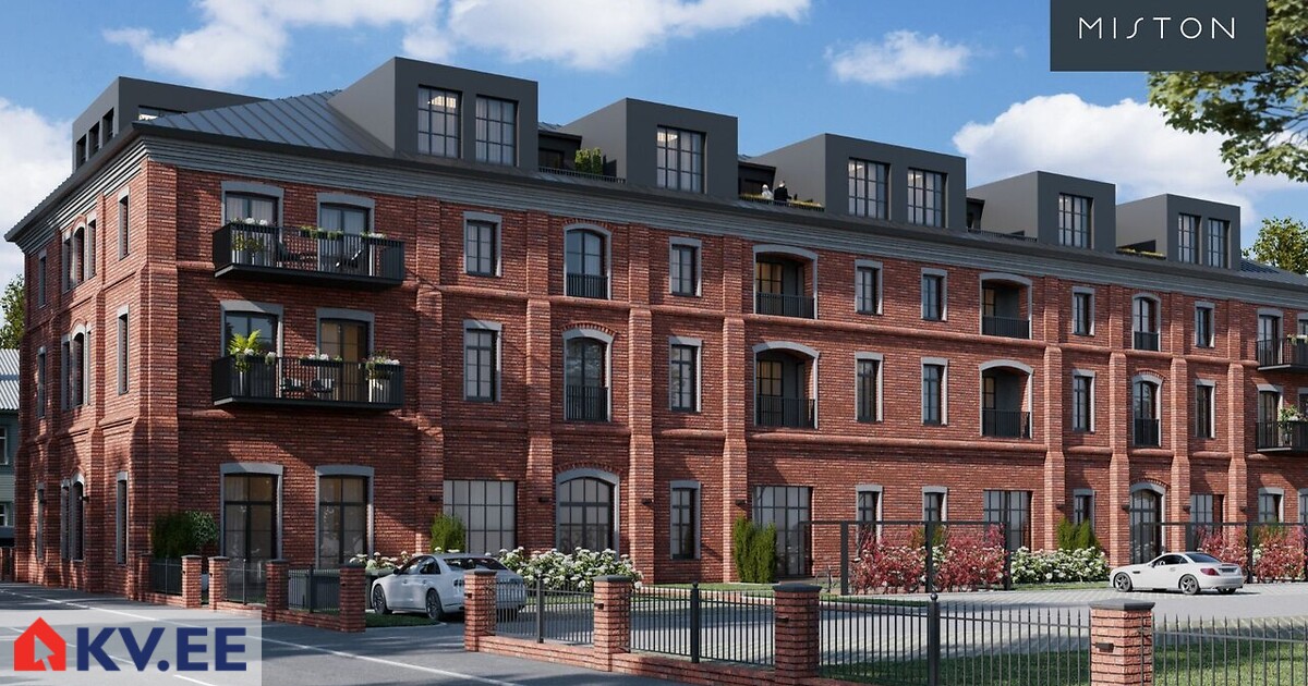 apartment for sale, 3 rooms VanaSauga 22, Ülejõe, Pärnu linn, Pärnu