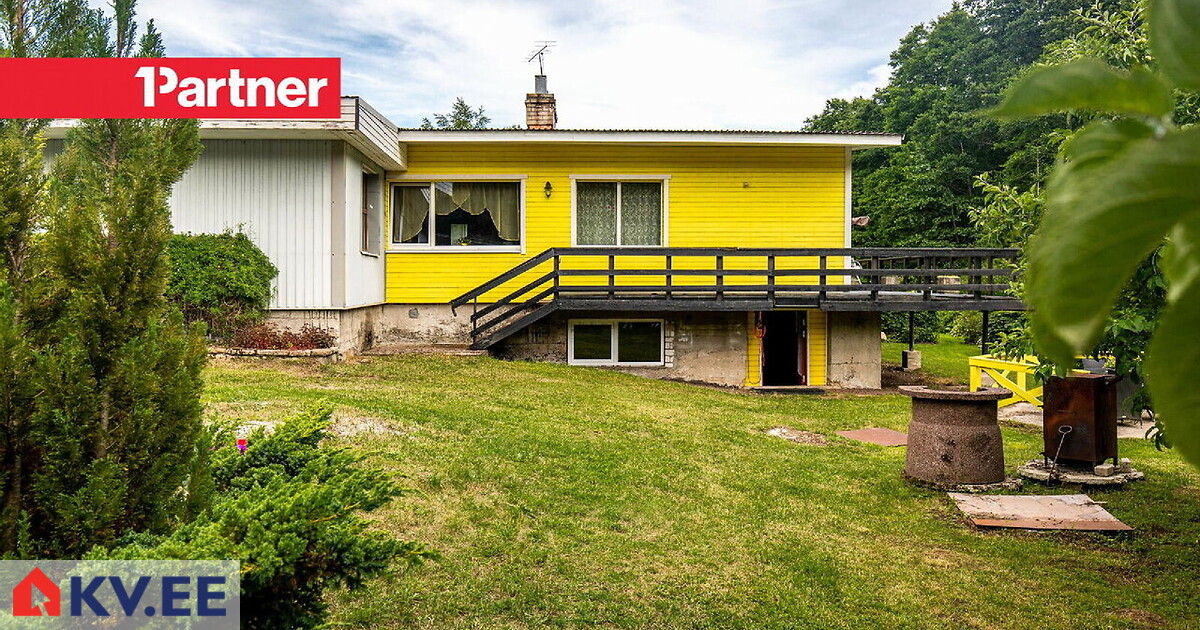 Müüa maja, 4 magamistuba Muuga tee 15, Äigrumäe, Viimsi vald